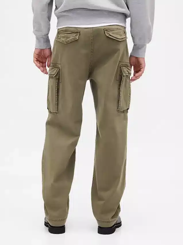 Pantalon cargo ample