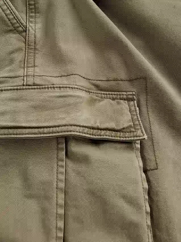 Pantalon cargo ample