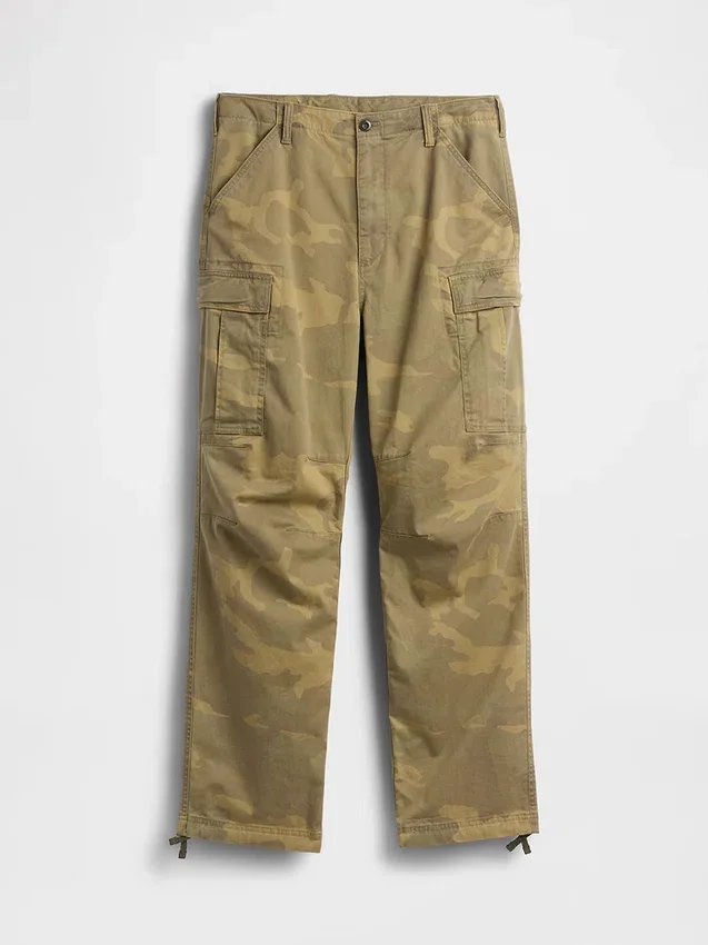 Pantalon cargo ample
