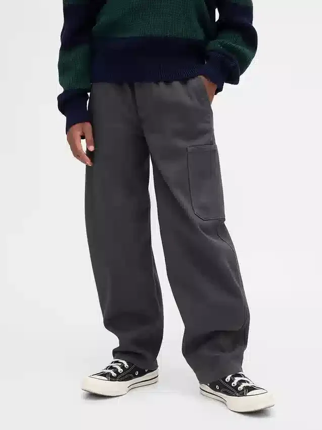Pantalon cargo ample et fuselé pour enfant