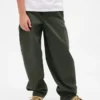 Pantalon cargo ample et fuselé pour enfant
