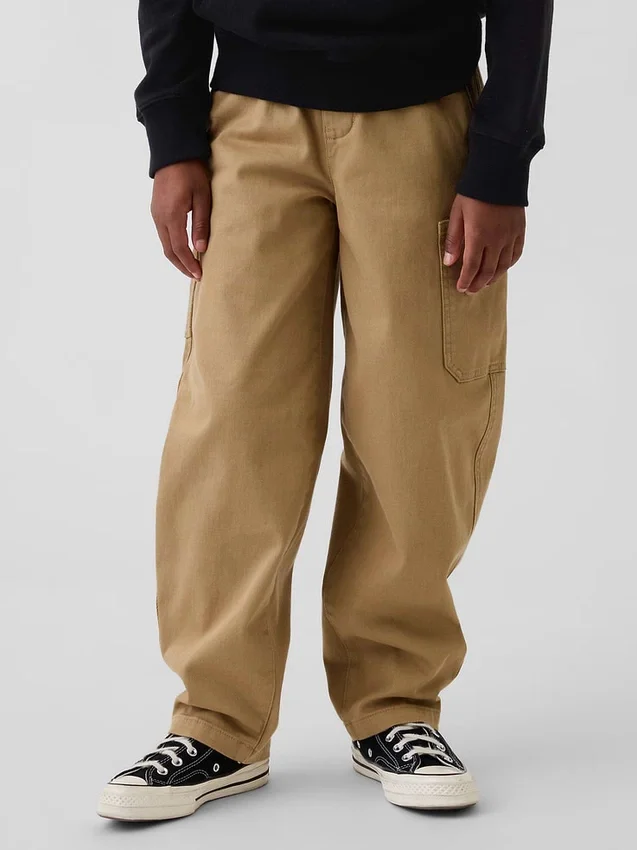 Pantalon cargo ample et fuselé pour enfant