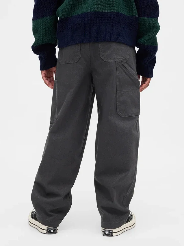 Pantalon cargo ample et fuselé pour enfant