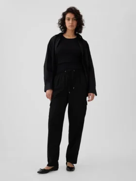 Pantalon cargo facile à enfiler
