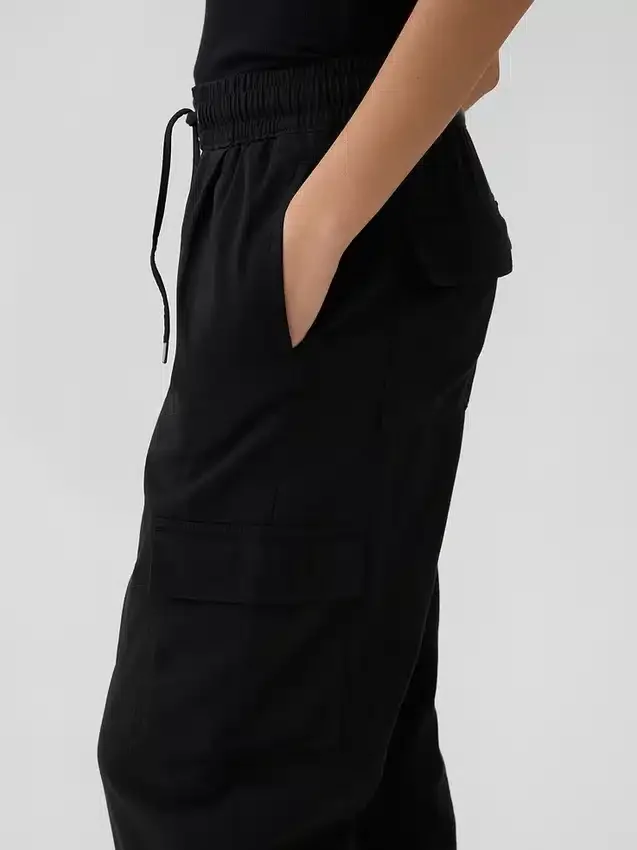 Pantalon cargo facile à enfiler