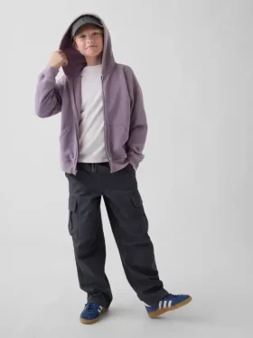 Pantalon cargo facile à enfiler pour enfants