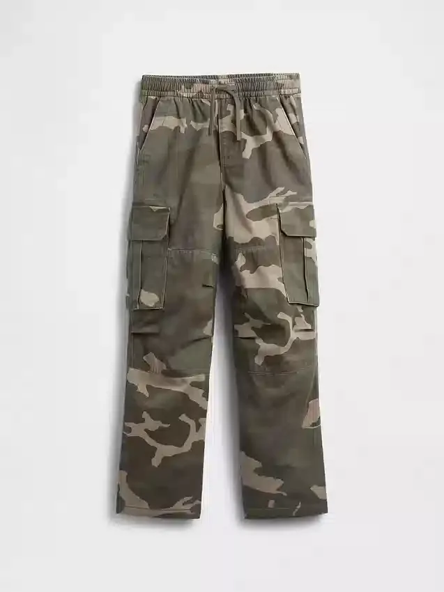Pantalon cargo facile à enfiler pour enfants