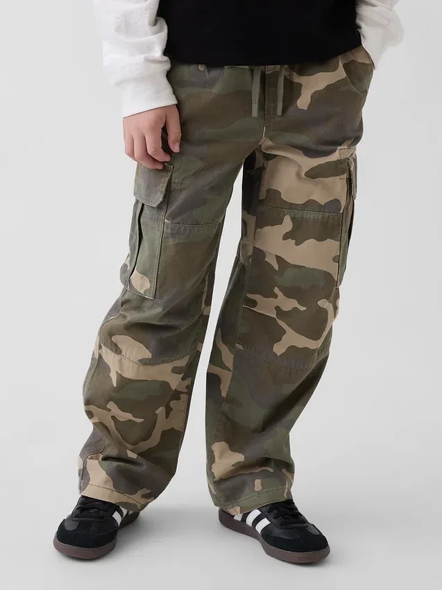Pantalon cargo facile à enfiler pour enfants