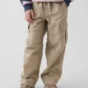 Pantalon cargo facile à enfiler pour enfants