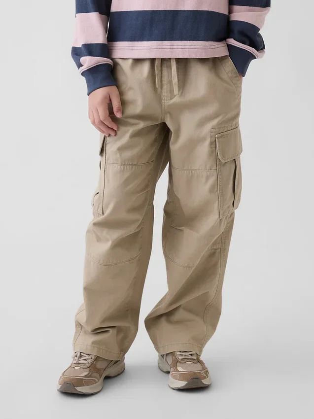 Pantalon cargo facile à enfiler pour enfants