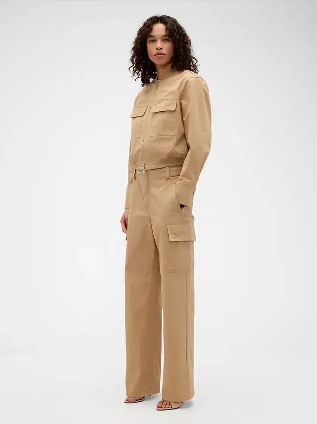 Pantalon cargo taille haute GAP × Victoria Beckham