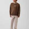 Pantalon décontracté pour enfant en lin et coton