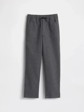 Pantalon décontracté pour enfant en lin et coton
