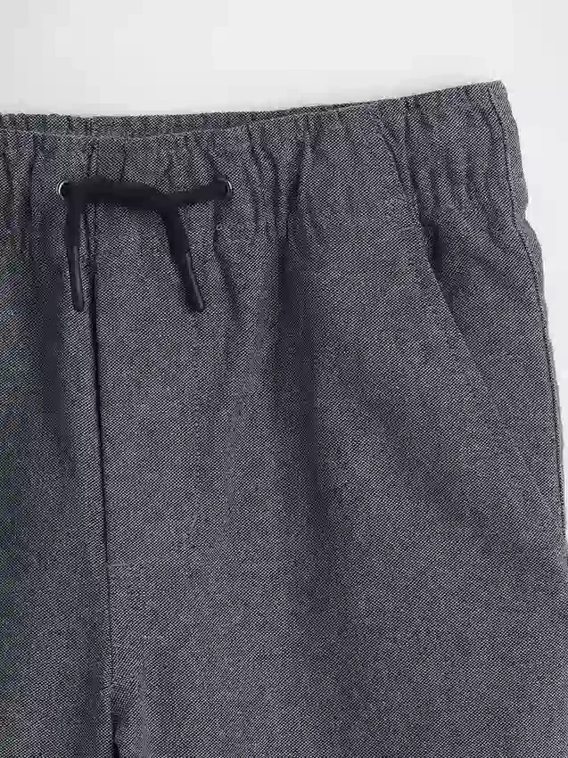 Pantalon décontracté pour enfant en lin et coton