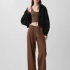 Pantalon décontracté à taille basse GapFit Tech