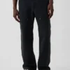 Pantalon de charpentier ample en toile des années 90 avec renforts aux genoux