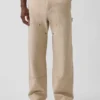 Pantalon de charpentier ample en toile des années 90 avec renforts aux genoux