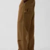 Pantalon de charpentier ample en toile des années 90 avec renforts aux genoux