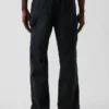 Pantalon de charpentier ample en toile des années 90 avec renforts aux genoux