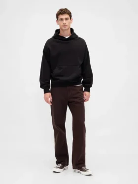Pantalon de charpentier ample en toile style années 90