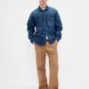 Pantalon de charpentier ample en toile style années 90