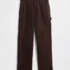 Pantalon de charpentier ample en toile style années 90