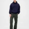 Pantalon de charpentier ample en velours côtelé style années 90