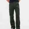 Pantalon de charpentier ample en velours côtelé style années 90
