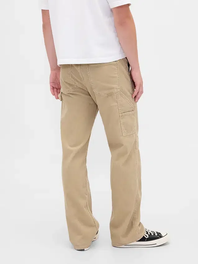 Pantalon de charpentier ample en velours côtelé style années 90
