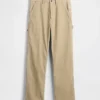 Pantalon de charpentier ample en velours côtelé style années 90