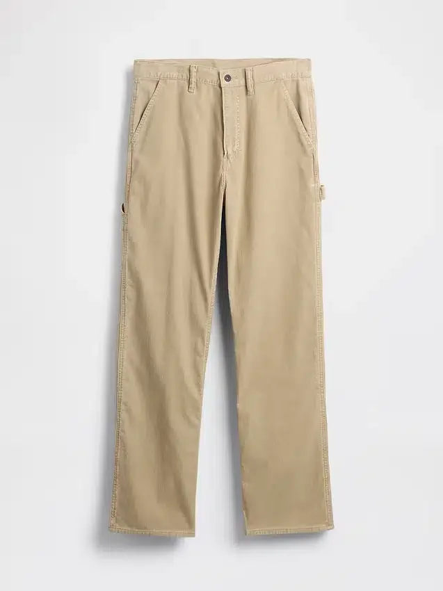 Pantalon de charpentier ample en velours côtelé style années 90