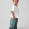 Pantalon de charpentier ample à enfiler pour tout-petits, avec genoux renforcés