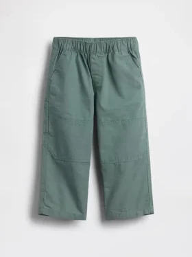 Pantalon de charpentier ample à enfiler pour tout-petits, avec genoux renforcés