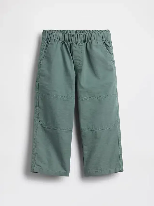 Pantalon de charpentier ample à enfiler pour tout-petits, avec genoux renforcés