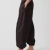 Pantalon de jogging ample en popeline de coton bio