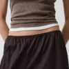 Pantalon de jogging ample en popeline de coton bio