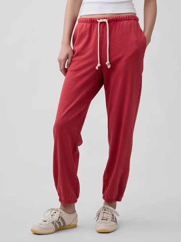 Pantalon de jogging ample en tissu éponge Vintagesoft