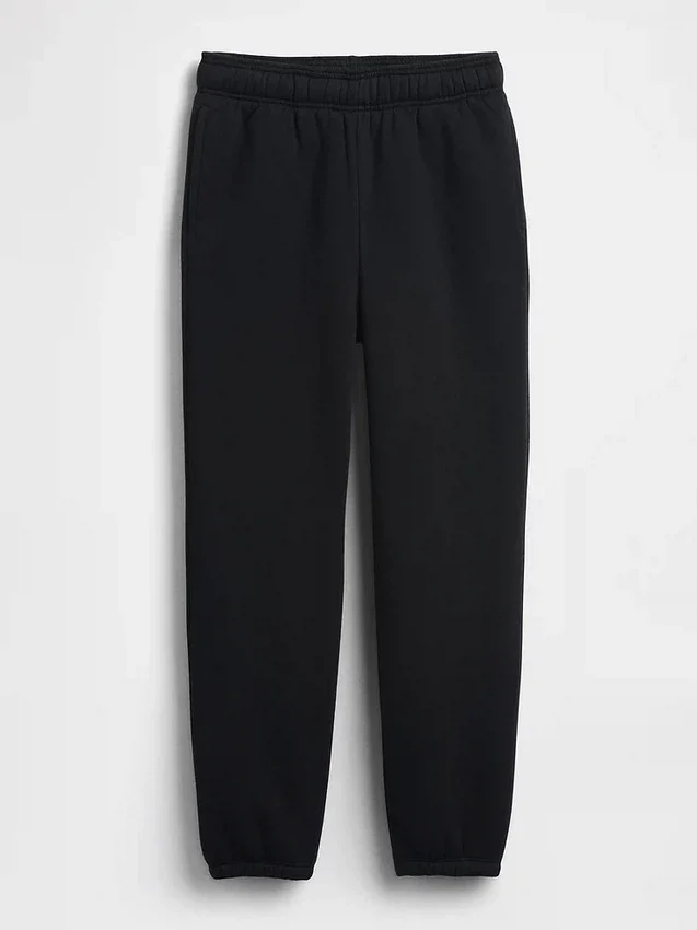 Pantalon de jogging ample pour enfant avec doublure en sherpa