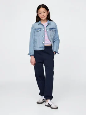Pantalon de jogging ample pour enfant Vintagesoft avec logo