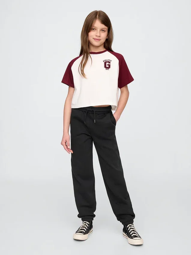 Pantalon de jogging ample pour enfant Vintagesoft avec logo