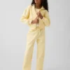 Pantalon de jogging ample pour enfant Vintagesoft à bordures en dentelle