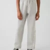 Pantalon de jogging ample pour enfant Vintagesoft à bordures en dentelle