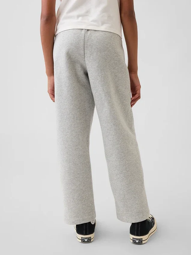 Pantalon de jogging ample pour enfant Vintagesoft à bordures en dentelle