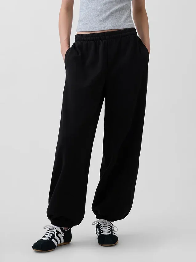 Pantalon de jogging ample taille mi-haute en Vintagesoft