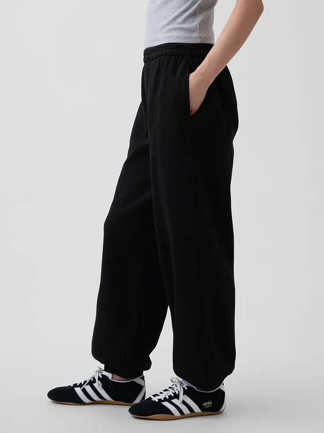 Pantalon de jogging ample taille mi-haute en Vintagesoft