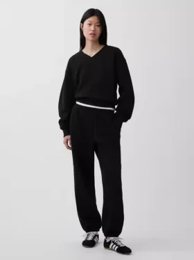 Pantalon de jogging ample taille mi-haute Vintagesoft