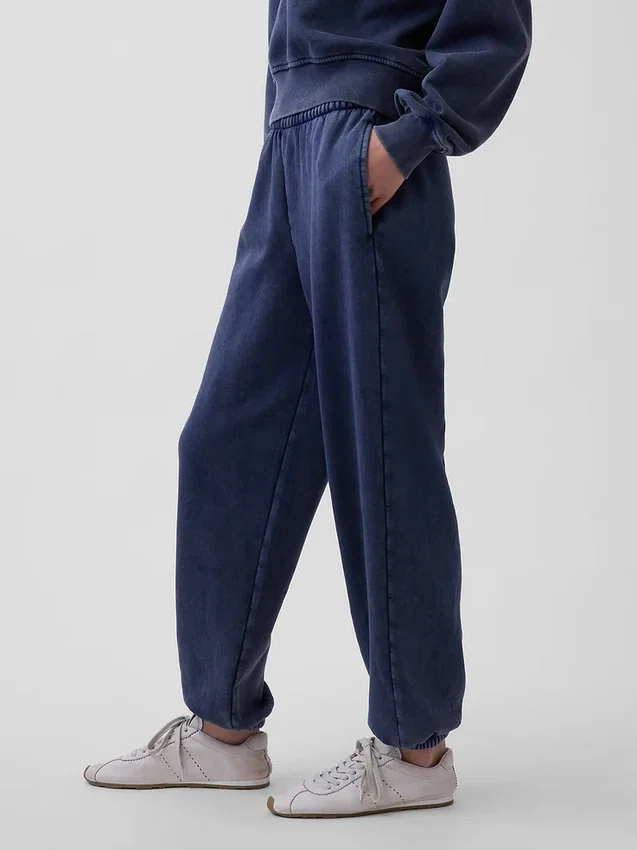 Pantalon de jogging ample taille mi-haute Vintagesoft