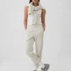 Pantalon de jogging ample Vintagesoft à taille haute