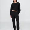Pantalon de jogging ample Vintagesoft à taille haute