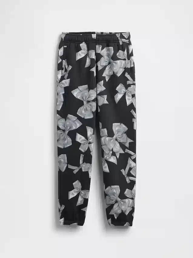 Pantalon de jogging décontracté à nœuds pour enfants
